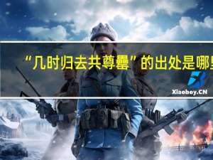“几时归去共尊罍”的出处是哪里