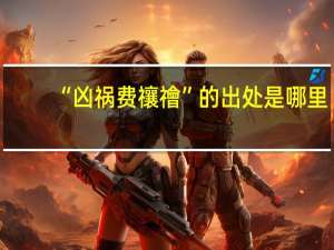 “凶祸费禳禬”的出处是哪里