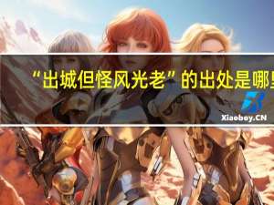 “出城但怪风光老”的出处是哪里