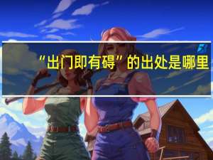“出门即有碍”的出处是哪里