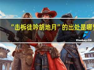 “击柝徒吟胡地月”的出处是哪里