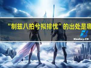 “制兹八拍兮拟排忧”的出处是哪里