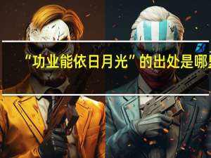 “功业能依日月光”的出处是哪里