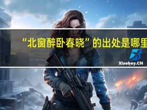 “北窗醉卧春晓”的出处是哪里