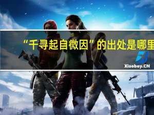 “千寻起自微因”的出处是哪里