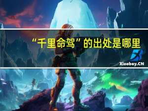 “千里命驾”的出处是哪里