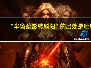 “半窗疏影转斜阳”的出处是哪里
