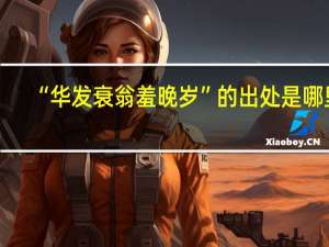 “华发衰翁羞晚岁”的出处是哪里