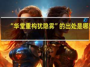 “华堂重构犹隐雾”的出处是哪里