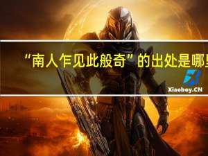 “南人乍见此般奇”的出处是哪里