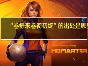 “卷舒来卷彻初终”的出处是哪里