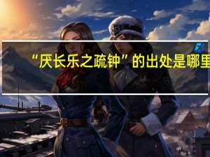 “厌长乐之疏钟”的出处是哪里