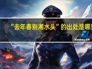 “去年春别湘水头”的出处是哪里