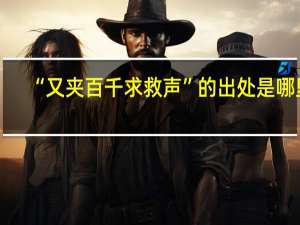 “又夹百千求救声”的出处是哪里