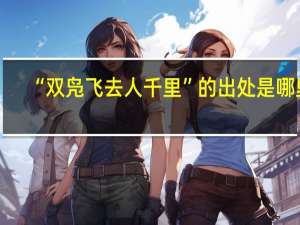 “双凫飞去人千里”的出处是哪里