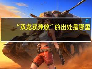 “双龙获兼收”的出处是哪里
