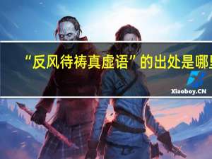 “反风待祷真虚语”的出处是哪里