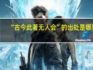 “古今此著无人会”的出处是哪里