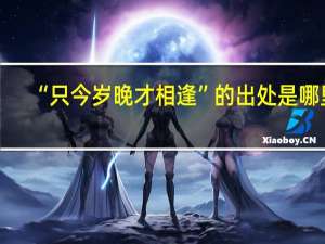 “只今岁晚才相逢”的出处是哪里