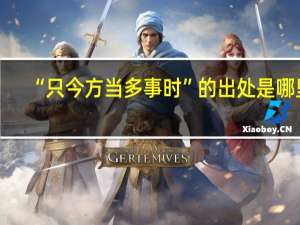 “只今方当多事时”的出处是哪里