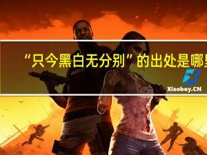 “只今黑白无分别”的出处是哪里