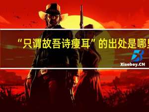 “只谓故吾诗瘦耳”的出处是哪里