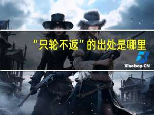 “只轮不返”的出处是哪里