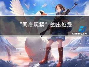 “同舟风紧”的出处是哪里