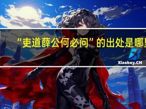 “吏道薛公何必问”的出处是哪里