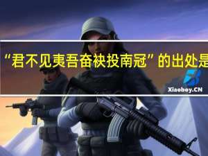 “君不见夷吾奋袂投南冠”的出处是哪里