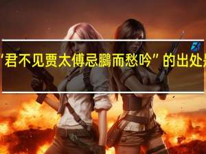 “君不见贾太傅忌鵩而愁吟”的出处是哪里