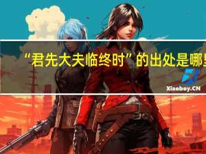 “君先大夫临终时”的出处是哪里