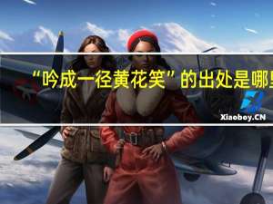 “吟成一径黄花笑”的出处是哪里