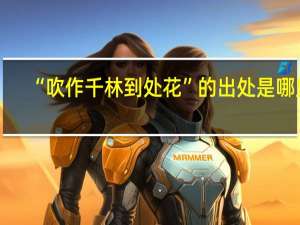 “吹作千林到处花”的出处是哪里
