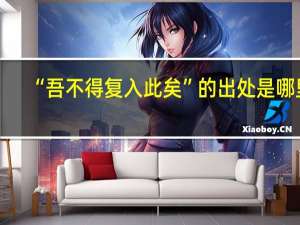 “吾不得复入此矣”的出处是哪里