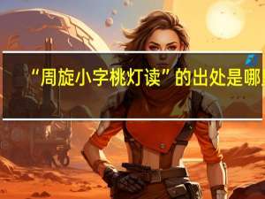 “周旋小字桃灯读”的出处是哪里