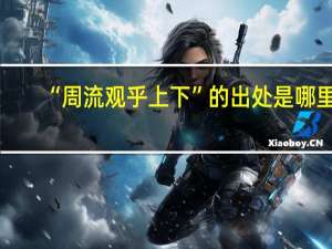 “周流观乎上下”的出处是哪里