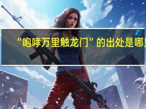 “咆哮万里触龙门”的出处是哪里