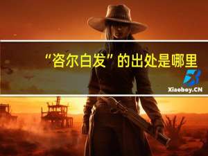 “咨尔白发”的出处是哪里