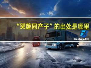 “哭筵同产子”的出处是哪里