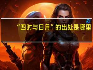 “四时与日月”的出处是哪里