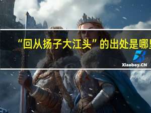 “回从扬子大江头”的出处是哪里
