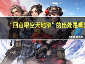 “回首眼空天地窄”的出处是哪里