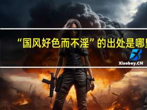 “国风好色而不淫”的出处是哪里