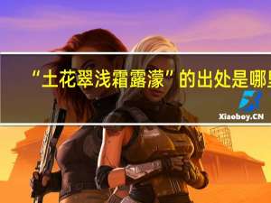 “土花翠浅霜露濛”的出处是哪里