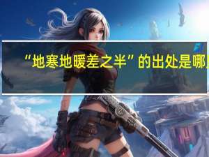 “地寒地暖差之半”的出处是哪里