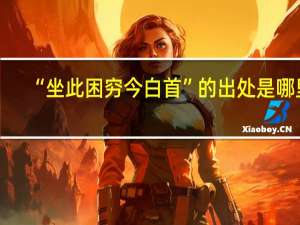 “坐此困穷今白首”的出处是哪里