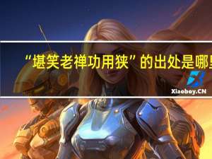 “堪笑老禅功用狭”的出处是哪里
