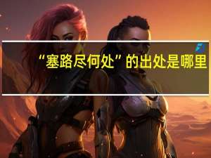 “塞路尽何处”的出处是哪里