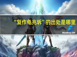 “复作龟兆坼”的出处是哪里